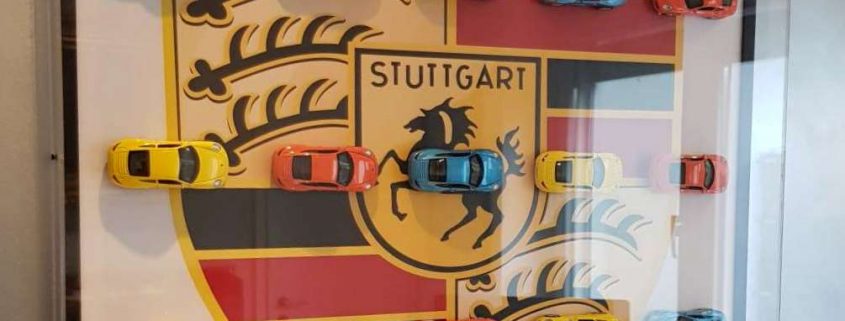 Box Plexi Porsche, by Tessi, Starsdeco