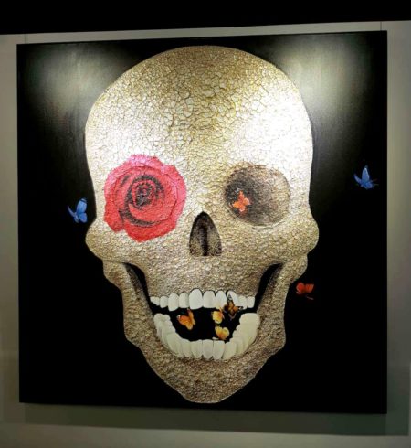 Arts et collections Skull, Original Creation, Heavy Texture