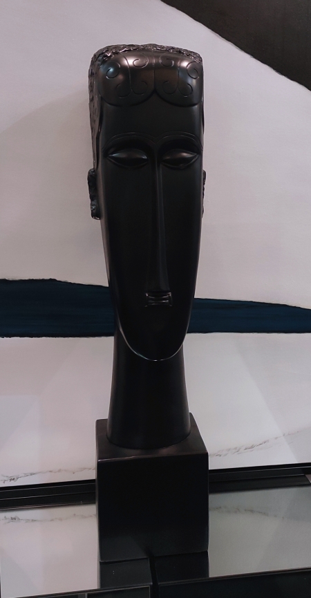 NOIR MAT BUSTE MODIGLIANI, Starsdeco