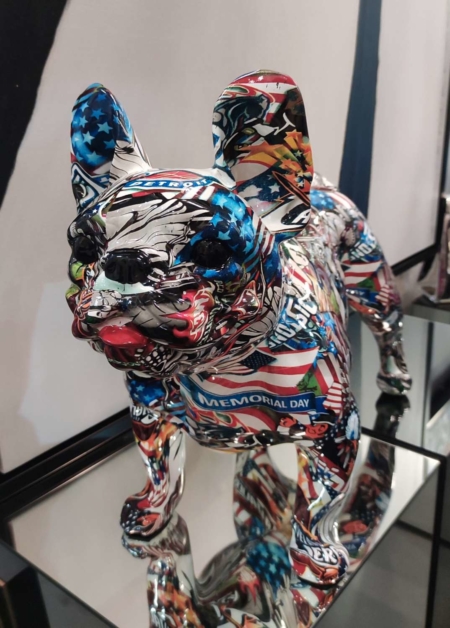 AT062D, MOJO, sculpture grand Mojo, collection Starsdeco, longueur 50cm. 