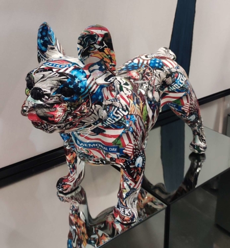 AT062D, MOJO, sculpture grand Mojo, collection Starsdeco, longueur 50cm. 