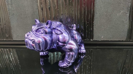 AT057G, ARNOLD chromé violet, by Tessi 